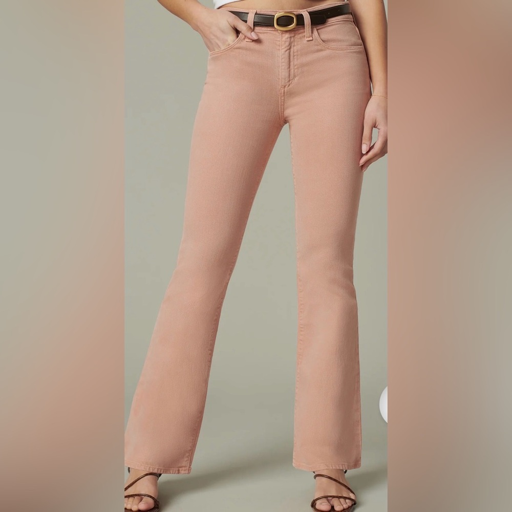 Joe’s Jeans, Rose beige slightly Flared Pants-NWT